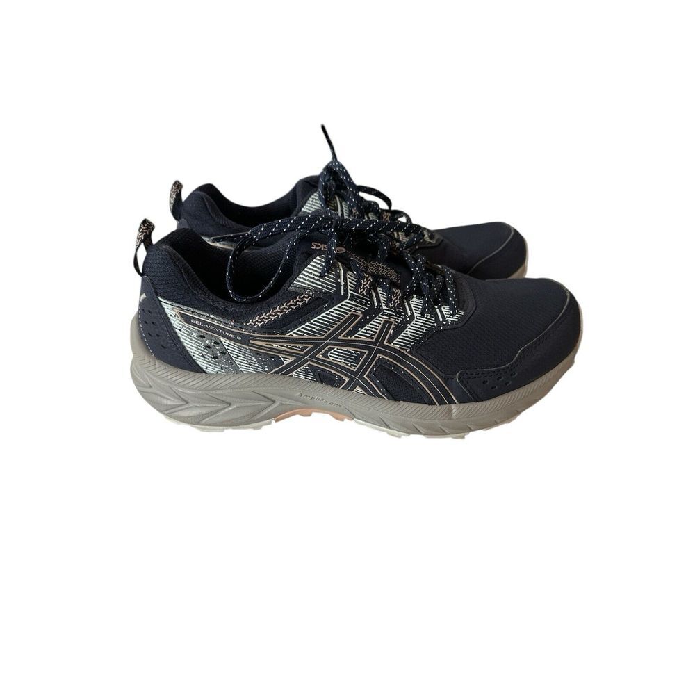 Asics Womens Gel-Venture 9 Gym Athletic and Training Shoes Size 9.5 Navy Blue